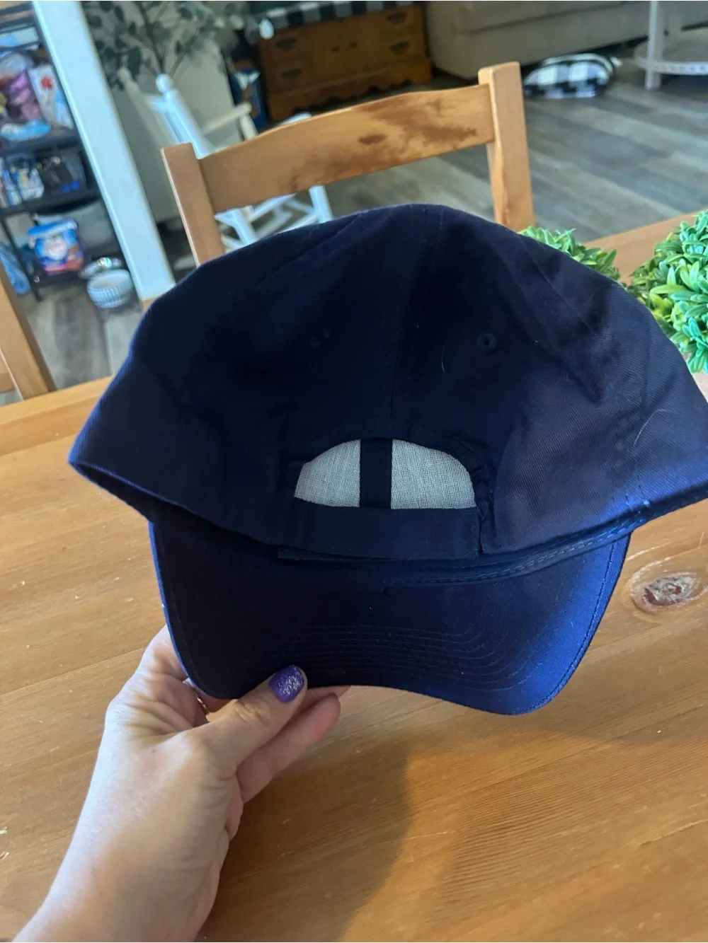 Rainier Beer One Size Navy Blue Hat with Patch Logo